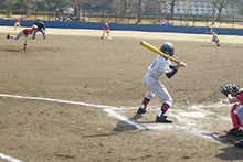 愛川学童野球大会の様子