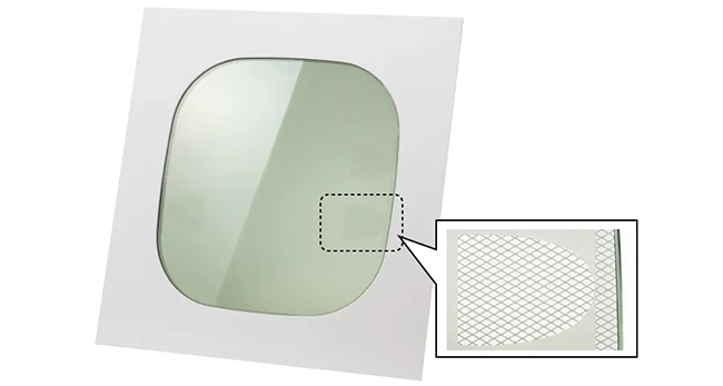 AGC’s 5G glass antenna for Supreme Class, developed in close collaboration with JR Central to enhance connectivity without compromising passengers’ view from the train