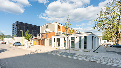 Exterior view of the AGC Biologics Heidelberg Site
