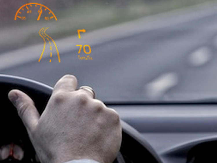 Head-up Display (HUD) from AGC Automotive 