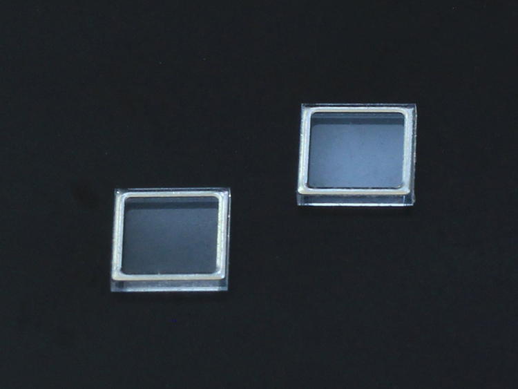 Glass lid with seal frit