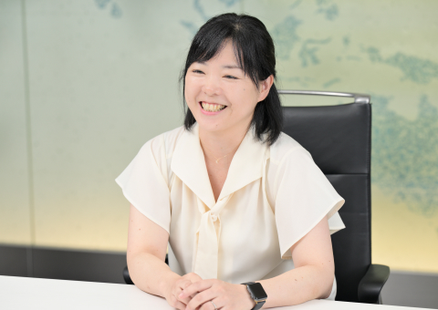 AGC株式会社 技術本部 材料融合研究所 無機材料部 粉体・電気化学チーム 福峯 真弓氏