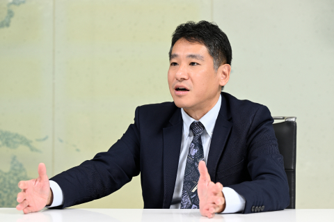 AGC株式会社 化学品カンパニー 新商品開発部 機能膜素材開発室 水電解グループ グループリーダー 澤田 敏亮氏