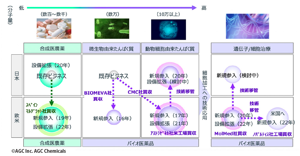 図4 AGCのCDMOビジネスの概要