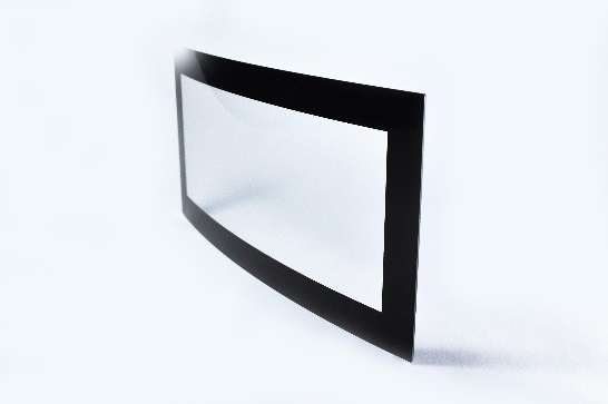 三次元曲面形状のカバーガラス