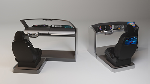 コックピットデモンストレーター(CES2025にて展示予定)