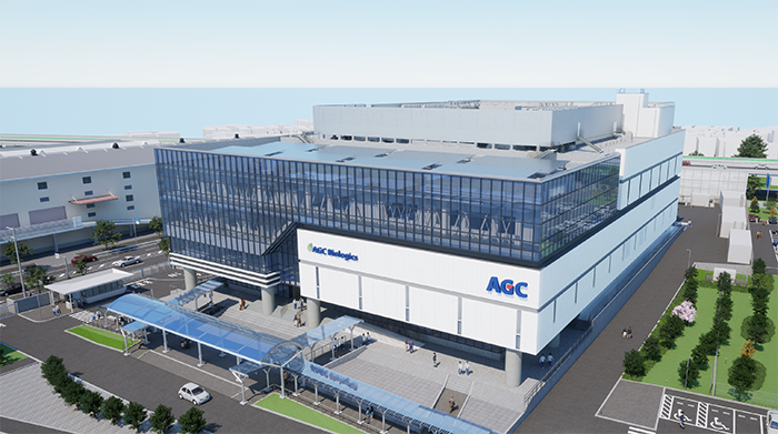 AGC Biologics 横浜サイトの完成イメージ図