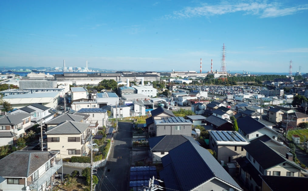 武豊町の眺め