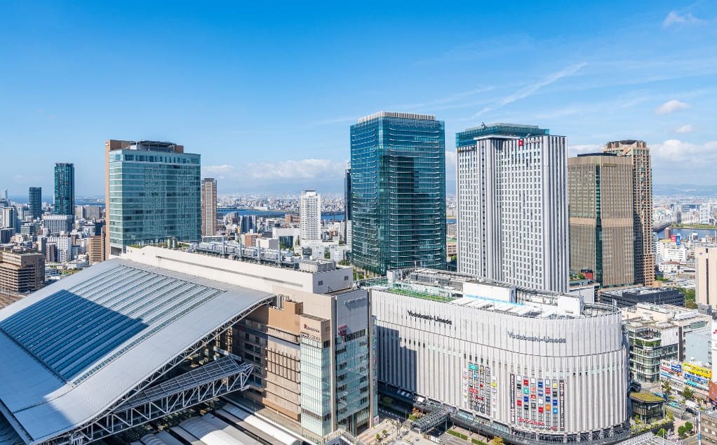 「大阪梅田」駅