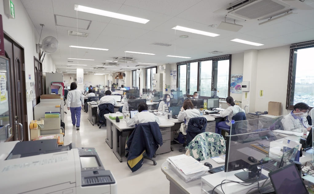 本事務所（オフィス）風景
