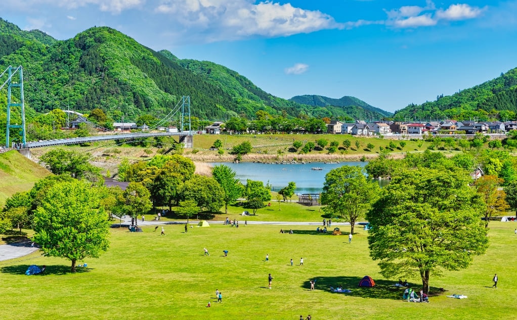 宮ヶ瀬ダム湖